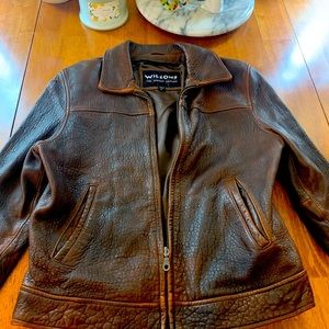 Wilson Leather Jacket and matching vest size small